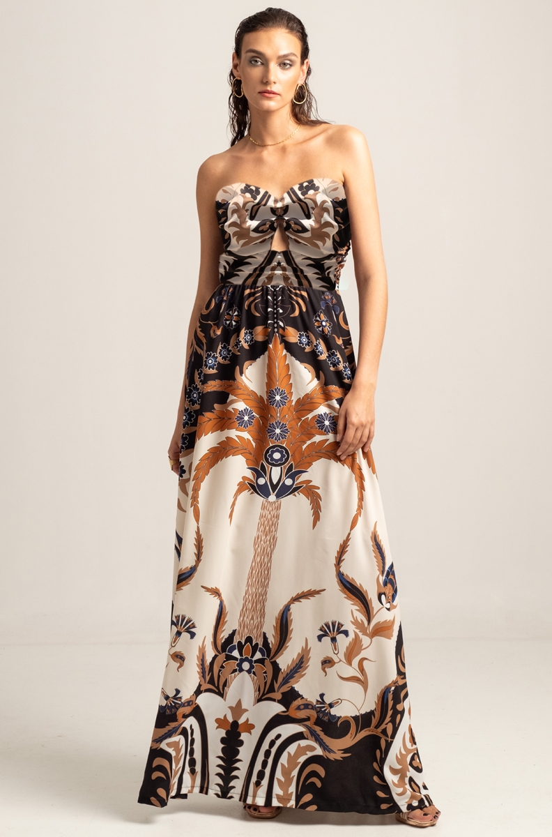 ANATOLIA STRAPLESS MAXI DRESS