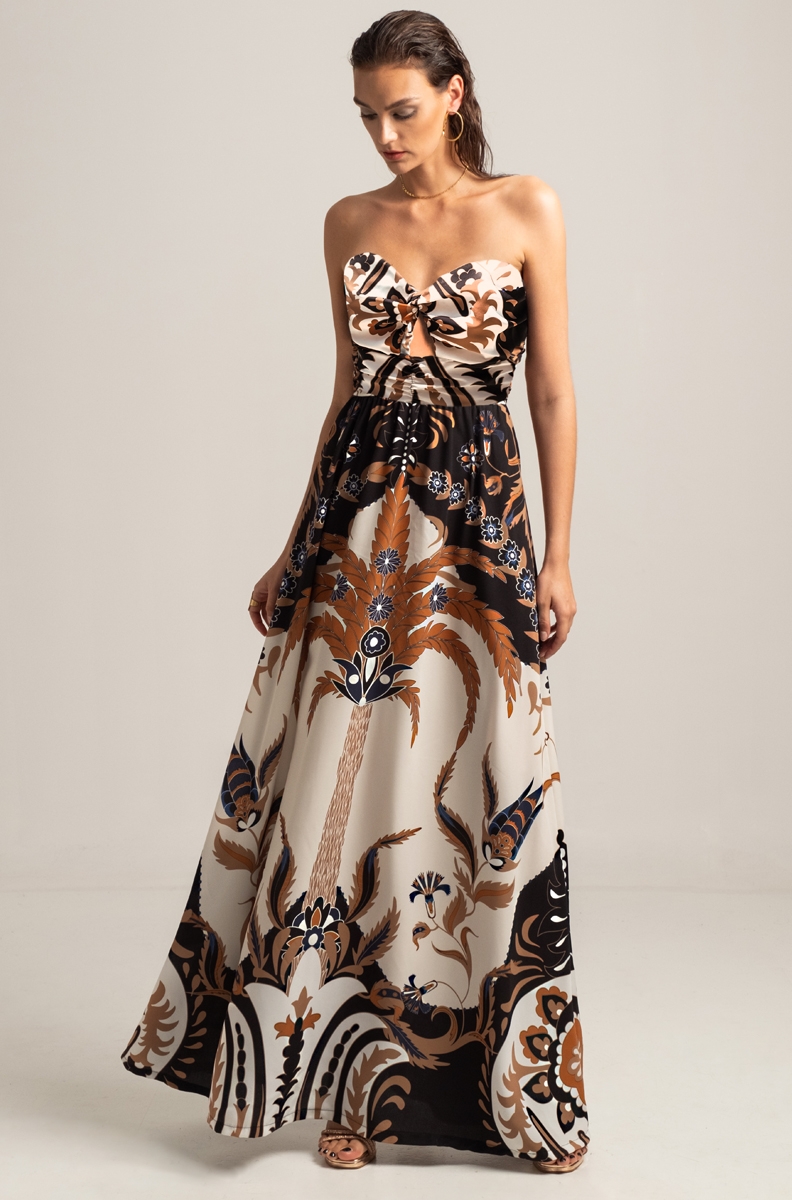 ANATOLIA STRAPLESS MAXI DRESS