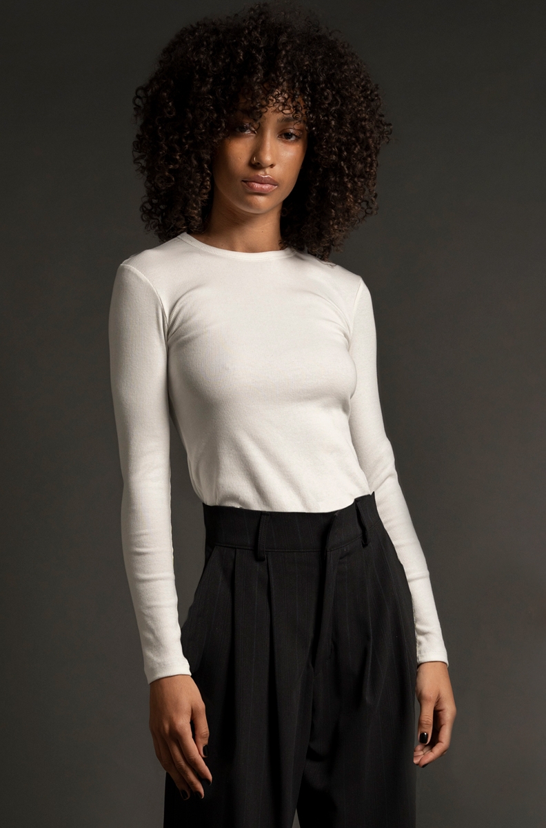 DAILY TOP-Cotton Rib